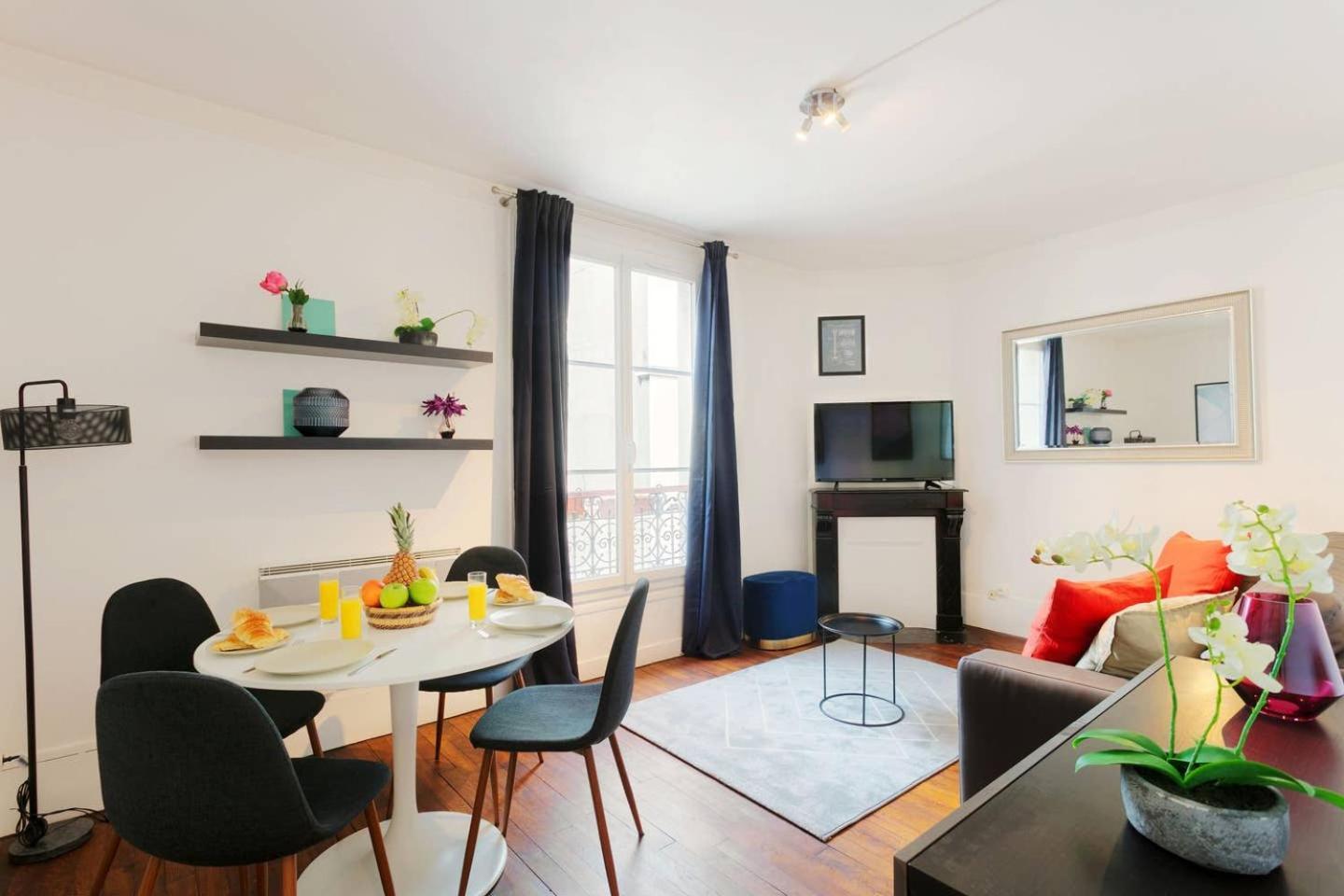 Appartement Bastille 1Br Cozy à Paris Extérieur photo