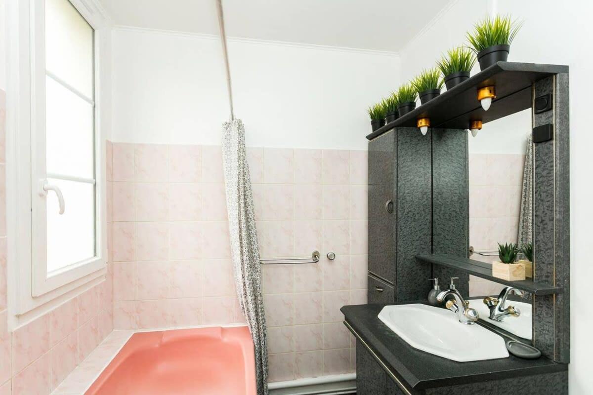 Appartement Bastille 1Br Cozy à Paris Extérieur photo